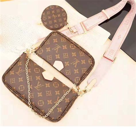 multi pochette accessoires monogram canvas.